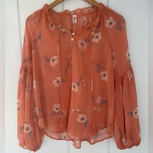 Mahina Bell Sleeve Top